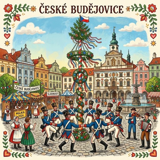 Vzpomínky na první máje v ČB.